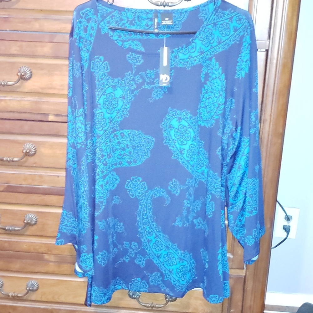 NWT 3xl "New Direction" Tunic